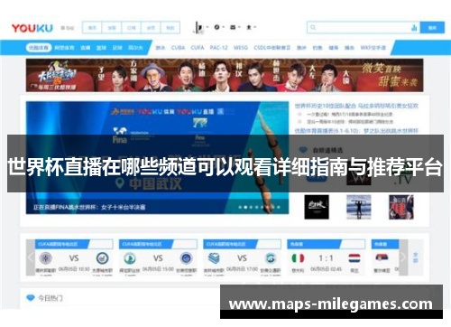 世界杯直播在哪些频道可以观看详细指南与推荐平台